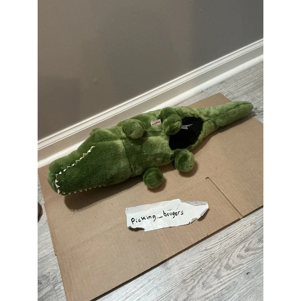 Daphne Driver Head Cover Crocodile Plush Green Golf Headcover
